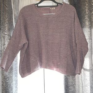 Moth by Anthro dusty lavender sweater M